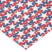US Flagge Tischdecke (Schrägansicht)