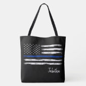 US Flagge Tote Tasche (Rückseite)