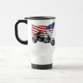 US Flagge Trike Reisebecher (Links)