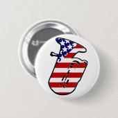 US Flagge Tuba Button (Vorne & Hinten)