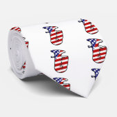 US Flagge Tuba Krawatte (Gerollt)