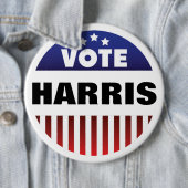 US Flagge - Typografie bei der Abstimmung - Wahlen Button (Beispiel)
