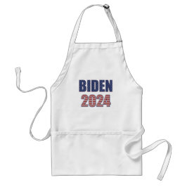 US Flagge Typografie Biden 2024 Schürze