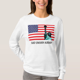 US-Flagge u. Freiheitsstatue T - Shirts