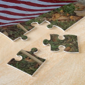 US Flagge unsere Veteranen Puzzle (Seite)