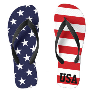 US-Flagge US Flagge Badesandalen