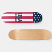 US Flagge US-Flagge Skateboard (Horizontal)