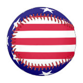 US Flagge - US-Flaggendesign Baseball (Vorderseite Links)