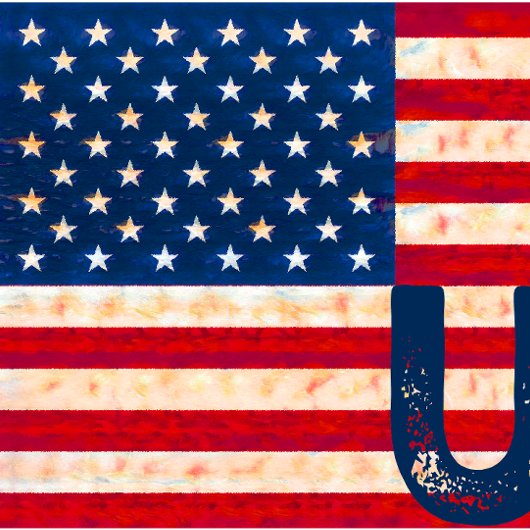 US-Flagge USA 4. Juli T-Shirt