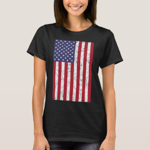US-Flagge - USA der amerikanischen Flagge 4t T-Shirt
