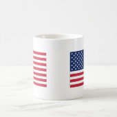 US-Flagge. USA. Kaffeetasse (Mittel)