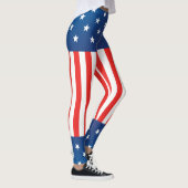 US Flagge USA Leggings (Rechts)