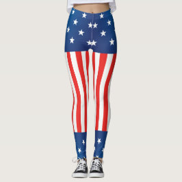 US Flagge USA Leggings