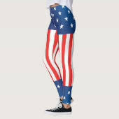 US Flagge USA Leggings (Links)