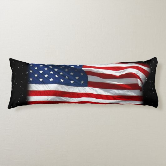 US Flagge USA Patriotische amerikanische Flagge Seitenschläferkissen (Vorderseite)