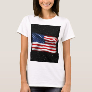 US Flagge USA Patriotische amerikanische Flagge T-Shirt