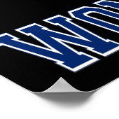 US-Flagge USA Women's Soccer Poster (groß) (Ecke)