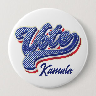 US Flagge - Wahl Button