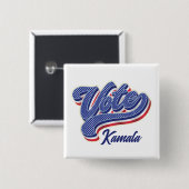 US Flagge - Wahl Button (Vorne & Hinten)