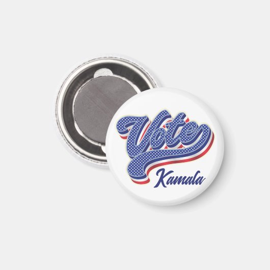 US Flagge - Wahl Magnet (Vorderseite/Rückseite)