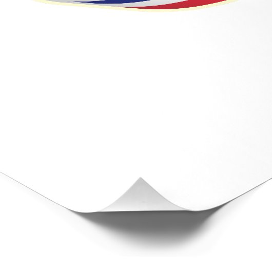 US Flagge - Wahl Poster (Ecke)