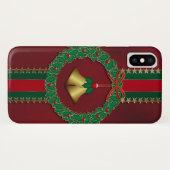 US Flagge Weihnachten iPhone Case-Mate Hülle (Rückseite (Horizontal))