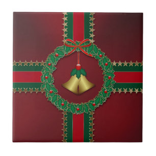 US Flagge-Weihnachten Trivet Fliese