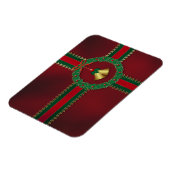 US Flagge Weihnachts Flexible Magnet (Linke Seite)