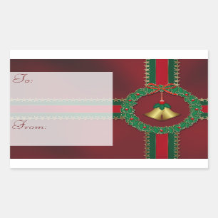 US Flagge-Weihnachtsgeschenk-Umbau-Aufkleber Rechteckiger Aufkleber