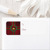 US Flagge Weihnachtsgeschenke Labels (Insitu)