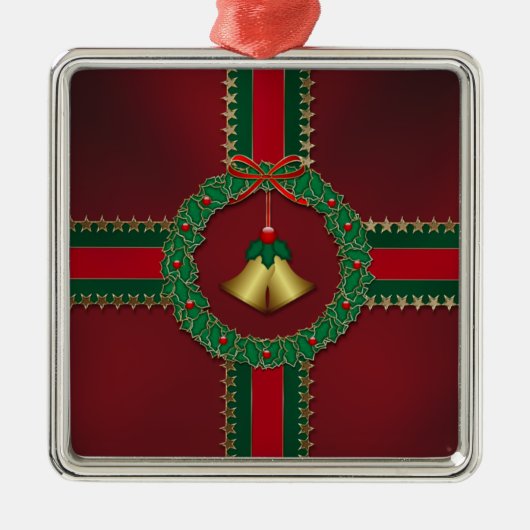 US Flagge Weihnachtsschmuck (Vorne)