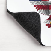 US-Flagge Weißkopfseeadler 4. Juli Mousepad (Ecke)
