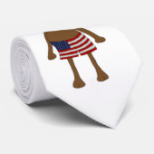 US Flagge, wie? Krawatte (Gerollt)