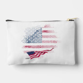US-Flagge Zubehörtasche (Rückseite)