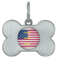 US-Flagge "Zuhause Sweet Zuhause" Art Print