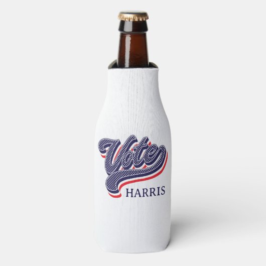 US Flagge zur personalisierten Wahl Flaschenkühler (Flaschenvorderseite)