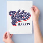 US Flagge zur personalisierten Wahl Flyer (Hand)