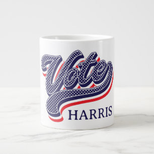 US Flagge zur personalisierten Wahl Jumbo-Tasse