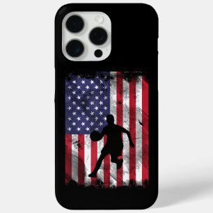 US-Flaggen-Basketball Vintage Patriotischer Basket Case-Mate iPhone Hülle