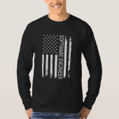 US-Flaggen-Programmierer-Programmier-Experte-Softw T-Shirt (Vorderseite)