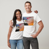 US-Flaggenadler T-Shirt (Unisex)