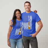 US-Flaggenboote T-Shirt (Unisex)