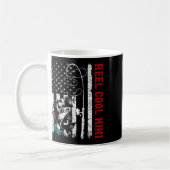 US-Flaggenfischerei Cool Mimi Fischerei Fischer Fi Kaffeetasse (Links)