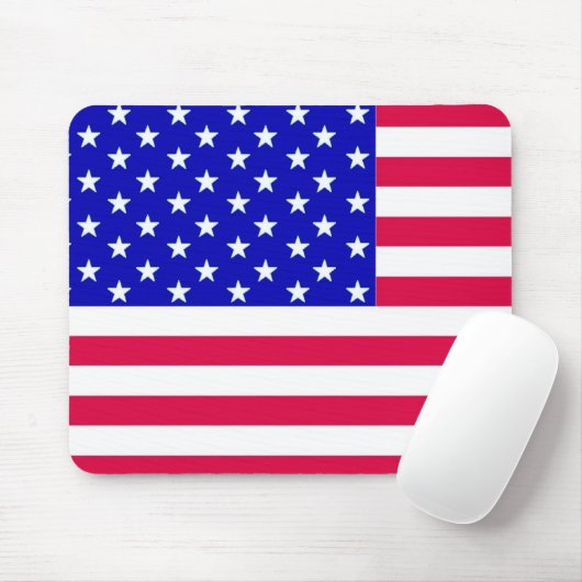 US-Flaggenmousepad Mousepad (Mit Mouse)