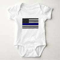 - US-Flaggenpolizei Thin Blue Line
