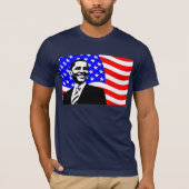 US-Flaggenpräsident Barack Obama Shirt (Vorderseite)