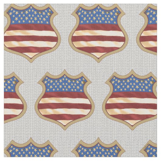 US-Flaggenschild Stoff (Nahaufnahme)