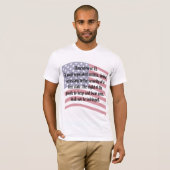 US-Flaggenverfassung Zweiter T - Shirt (Vorne ganz)