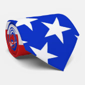 US Flaggequadrat drapiert Krawatte (Gerollt)