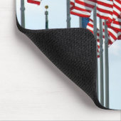 US Flags Array Mousepad (Ecke)